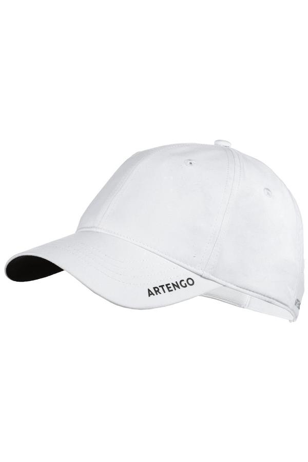 کلاه  نقاب دار پسرانه/دخترانه تنیس آرتنگو - 58 سانتی متر - سفید -