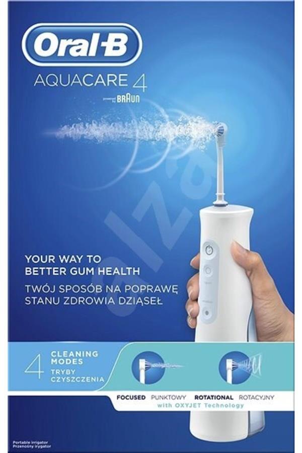 مسواک برقی قابل شارژ اورال-بی با ضمانت اصالت کالا، مدلAquacare Oxyjet Rechargeable Mouthwash Toothbrush