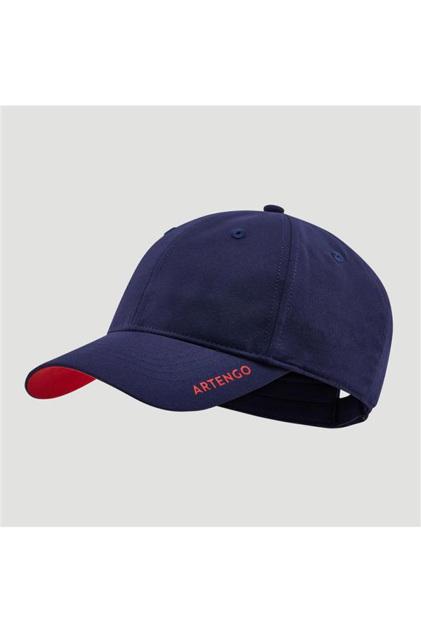 کلاه نقابدار ورزشی زنانه/مردانه آرتنگو - 58 سانتی متر - آبی سرمه ای / قرمز دکالتون