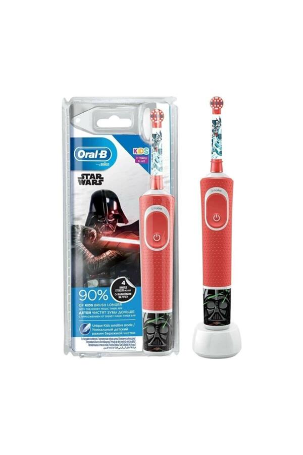 مسواک برقی قابل شارژ اورال-بی مخصوص کودکان با ضمانت اصالت کالا، مدلBoys' Rechargeable Star Wars Toothbrush