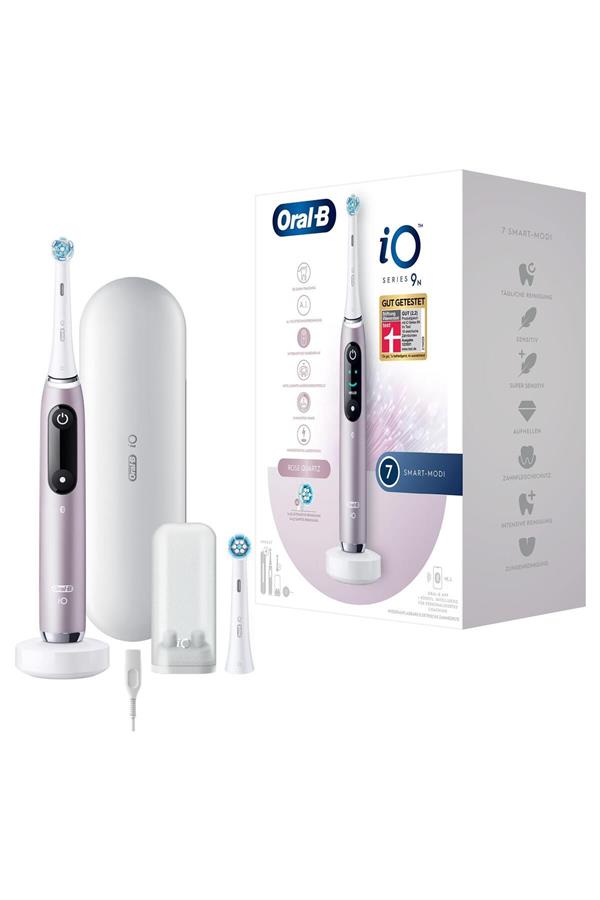 مسواک برقی قابل شارژ اورال-بی با ضمانت اصالت کالا، مدلiO 9 Rechargeable Toothbrush - Pink