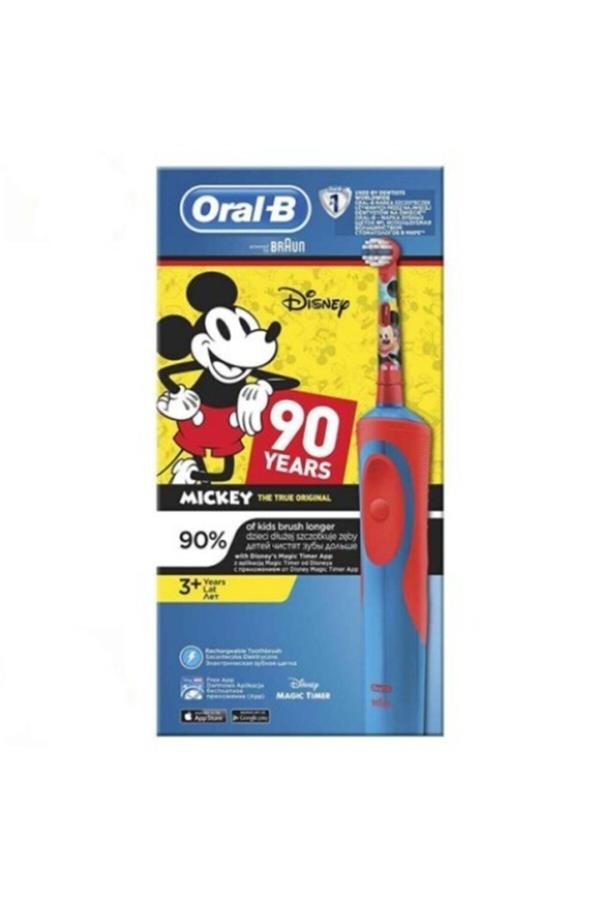 مسواک برقی قابل شارژ اورال-بی مخصوص کودکان با ضمانت اصالت کالا، مدلOral B Mickey Mouse Rechargeable Toothbrush for Kids