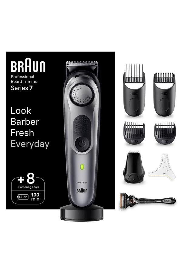 ماشین اصلاح صورت و بدن براون، با ضمانت اصالت کالا مدلSeries 7 Bt7420 Beard Trimmer Shaver