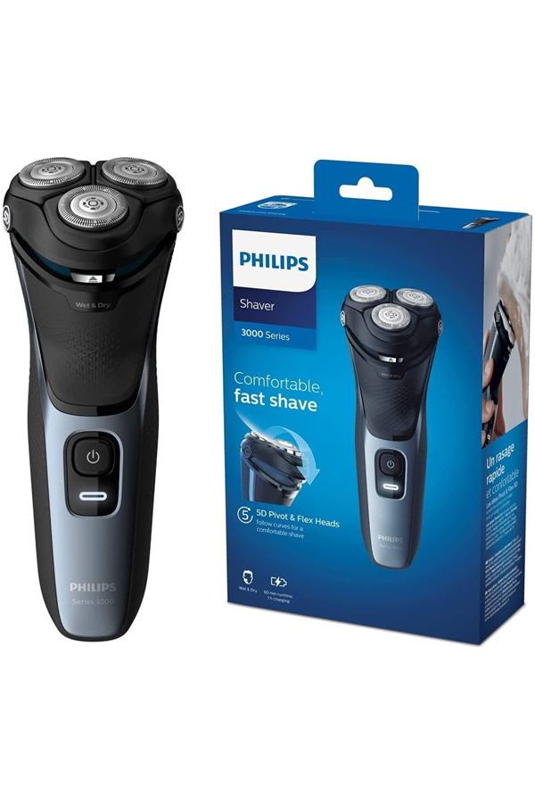 ماشین اصلاح صورت و بدن فیلیپس، با ضمانت اصالت کالا مدل5d Movable Head Wet Dry Shaver