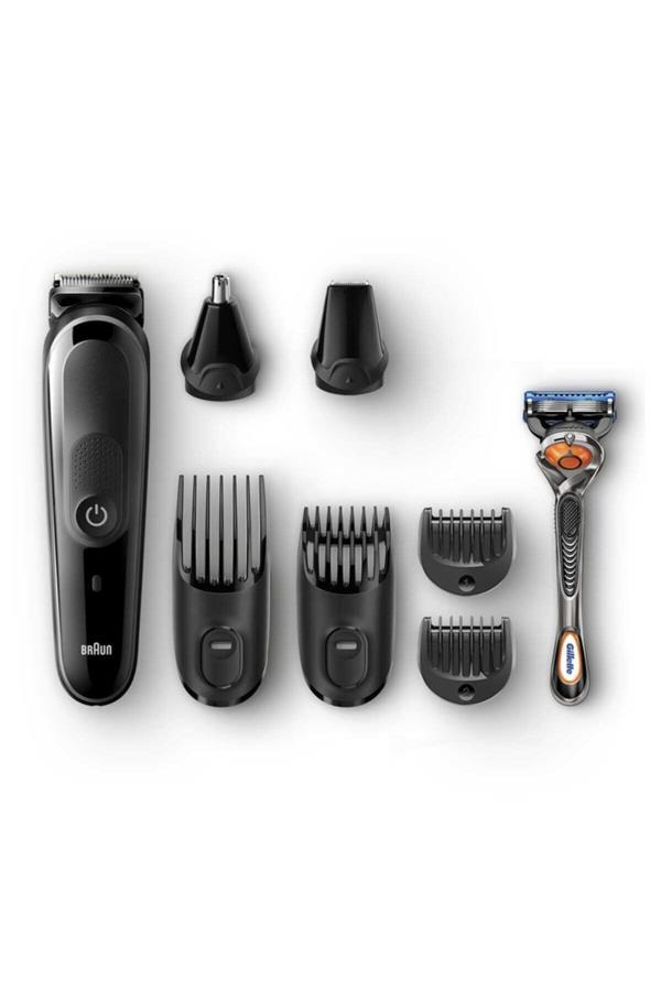 ماشین اصلاح صورت و بدن براون، با ضمانت اصالت کالا مدلMgk5060 Men's Care Kit Autosense Technology Wireless Wet&Dry 8in1 Styler