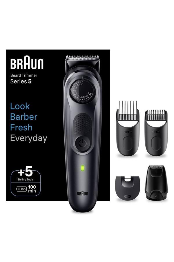 ماشین اصلاح صورت و بدن براون، با ضمانت اصالت کالا مدلSeries 5 BT5420 Beard Trimmer