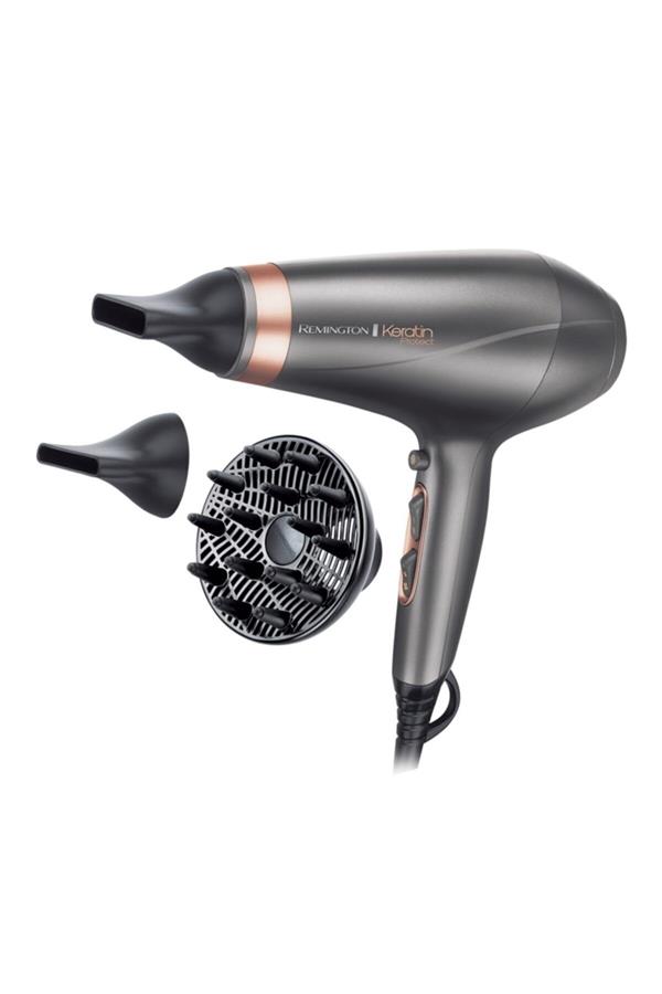 سشوار رمینگتون با ضمانت اصالت کالا مدل Ac8820 Keratin Protect Dryer 2200 Hair Dryer