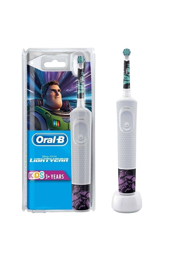 مسواک برقی قابل شارژ اورال-بی مخصوص کودکان با ضمانت اصالت کالا، مدلD100 Lightyear Rechargeable Toothbrush for Kids