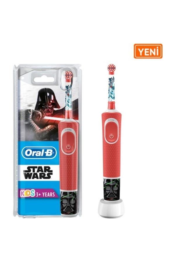 مسواک برقی قابل شارژ اورال-بی مخصوص کودکان با ضمانت اصالت کالا، مدلRechargeable Vitality D100 Kids Star Wars