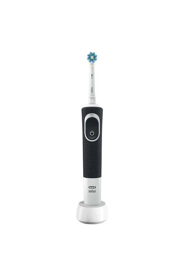 مسواک برقی قابل شارژ اورال-بی با ضمانت اصالت کالا، مدلOral B Vitality D100 Black Cross Action Rechargeable Toothbrush with Box