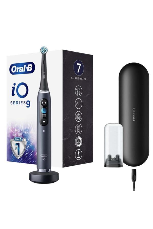 مسواک برقی قابل شارژ اورال-بی با ضمانت اصالت کالا، مدلiO 9 Rechargeable Toothbrush Black