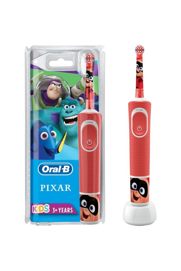9886مسواک برقی قابل شارژ اورال بی / Rechargeable Vitality D100 Kids Pixar