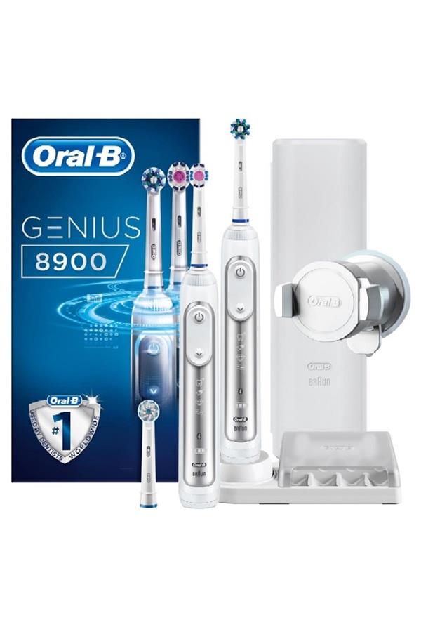 9890مسواک برقی قابل شارژ اورال بی/ Genius 8900 Rechargeable Toothbrush 2-Piece Advantage Pack